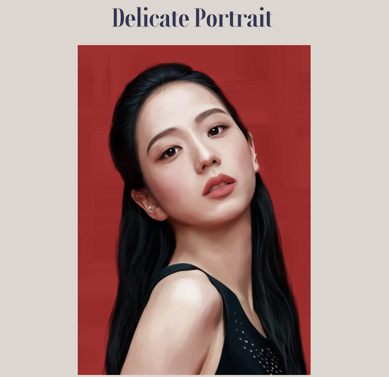 Custom Art- One and Only Hand-drawn Portrait