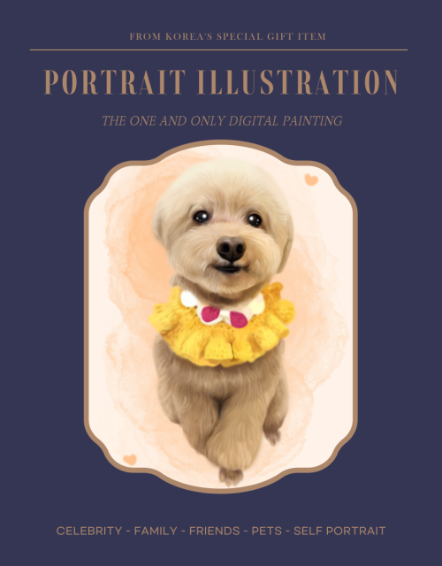 Custom Art- One and Only Hand-drawn Portrait