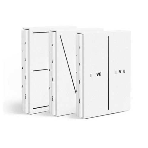 IVE The 1st Album I'VE IVE [Sleeve cover, Photo book set, CD-R, Photocard, sticker]