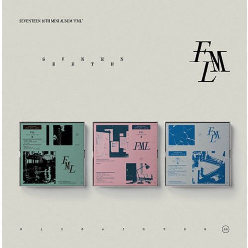 SEVENTEEN FML 10TH MINI ALBUM (Set of three)