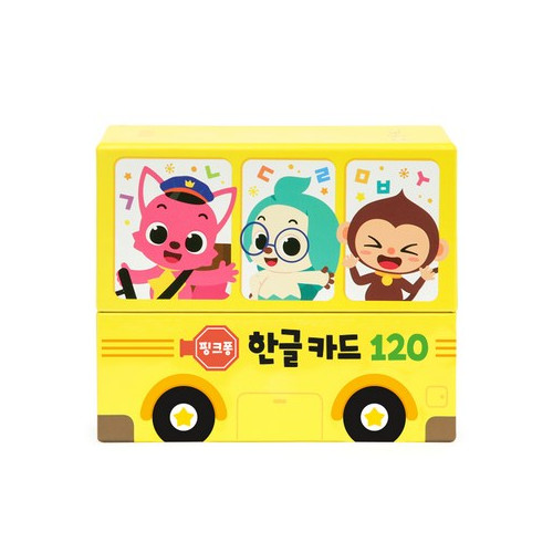 핑크퐁 한글카드 120